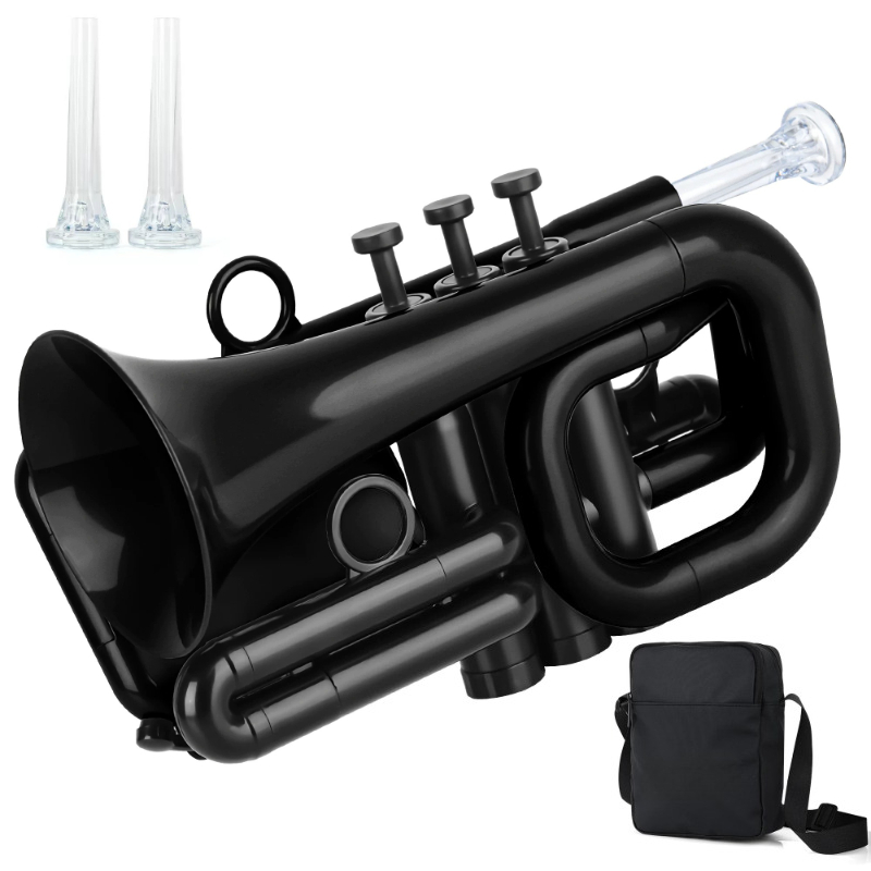 Musical Instrument Piccolo - Tromba in Plastica Sib per Bambini,