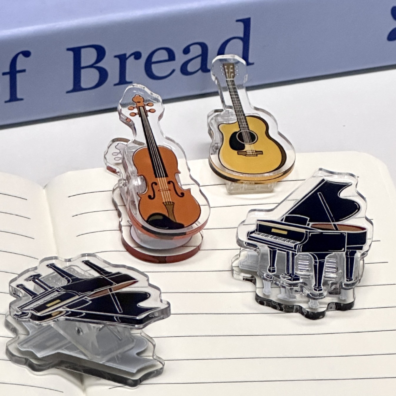 Musical Instruments List - Clip per Spartiti a Forma di