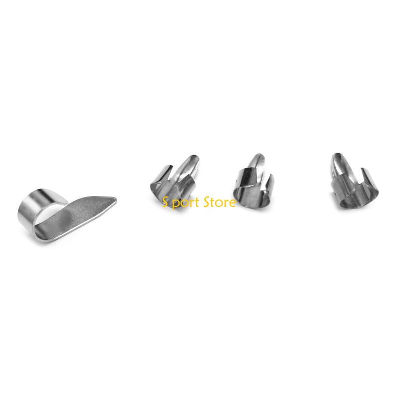 Musical Instrument Organ - U2JB 4pcs Banjo Picks Regolable Metal