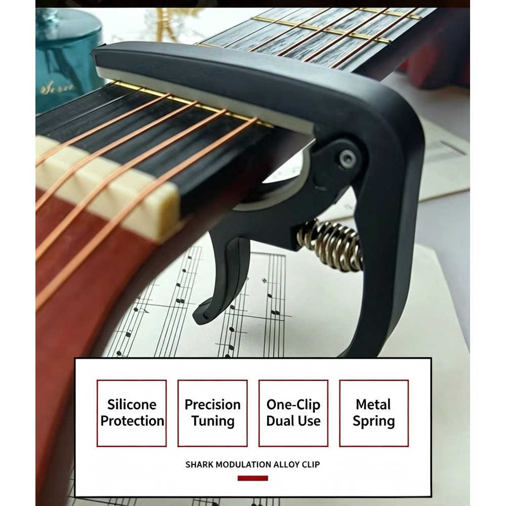 Musical Instrument Organ - Capotasto per Chitarra 2 in 1