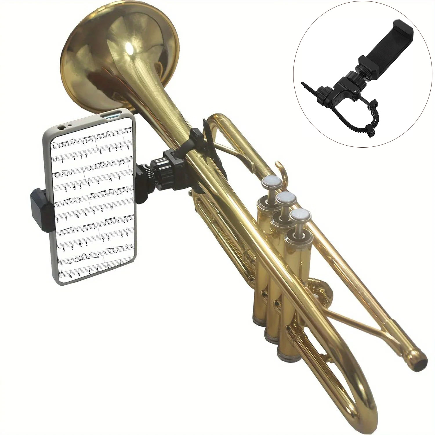 Musical Instrument Saxophone - Supporto per Telefono a Clip in