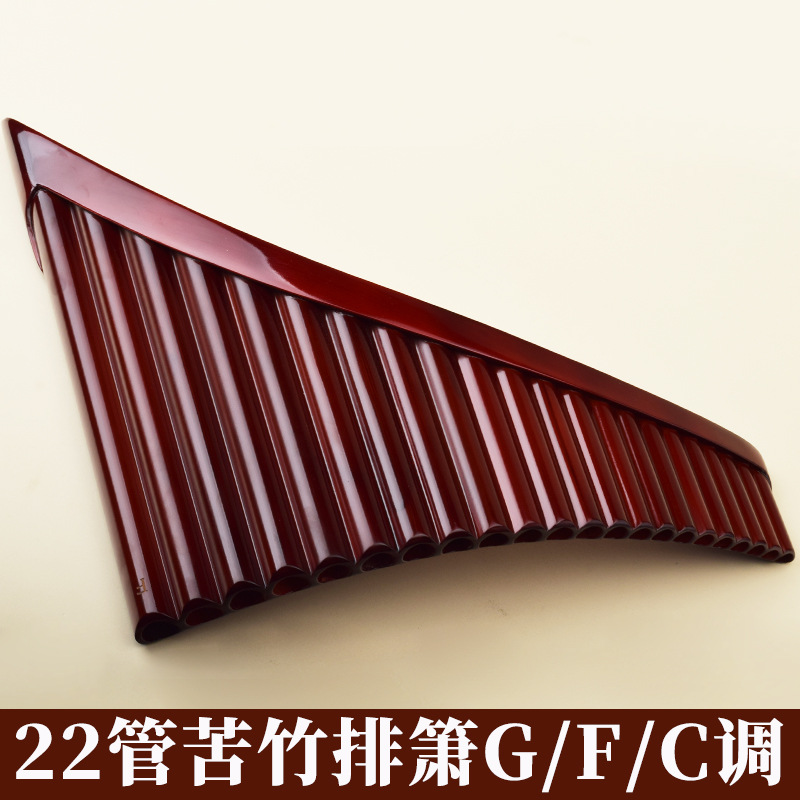 Musical Instrument With A - Flauto di Pan a 22 canne,