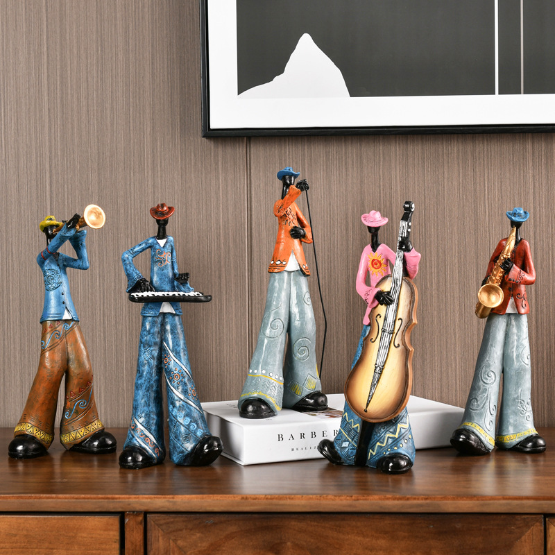 Musical Instrument Craft - Ornamento a Tema Musicale Creativo, Modello
