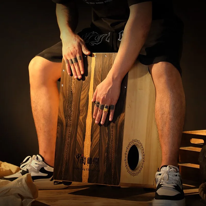 Musical Instrument Cajon - Tamburo a scatola per cajon in