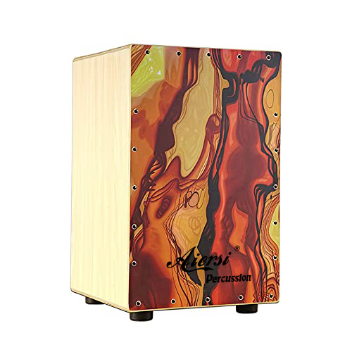 Musical Instrument Cajon - Cajon in Legno Colorato, Strumento a
