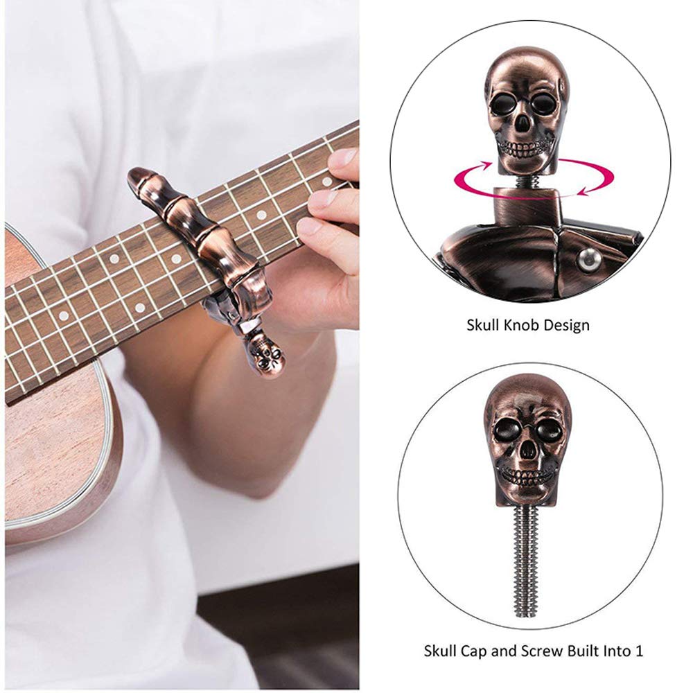 Capotasto a Forma di Teschio p - Musical Instrument Organ recensione e prezzo