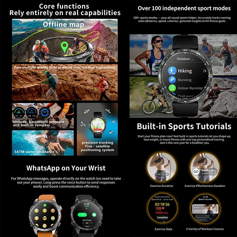 2026 Nuovi uomini Smart Watch  - Musical Instrument Craft recensione e prezzo
