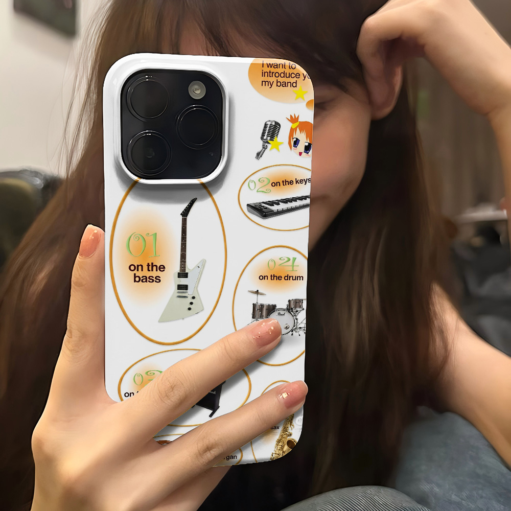 Custodia per telefono Anime Ba - Musical Instruments List recensione e prezzo