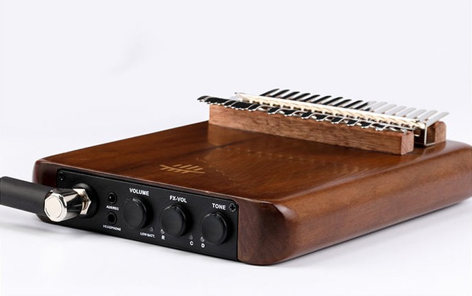Kalimba Elettrica A-17 in Noce - Musical Instrument Percussion recensione e prezzo