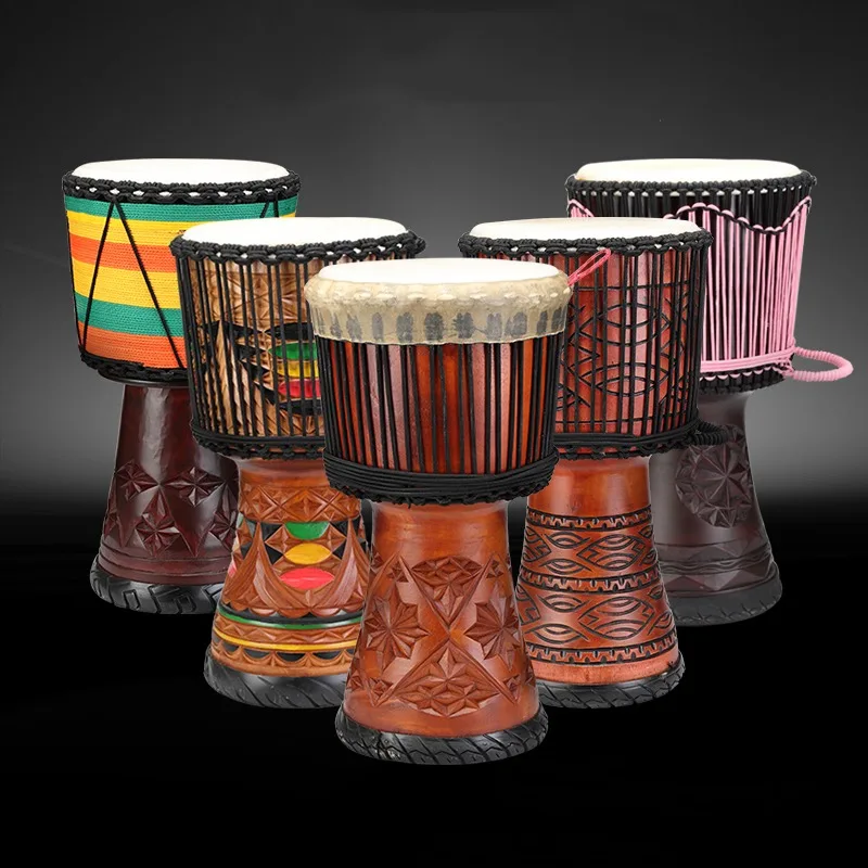 Tamburo africano in mogano Dje - Musical Instrument Percussion recensione e prezzo